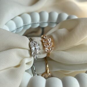 Leaf Stone Ring