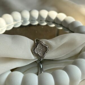Leaf stone Ring