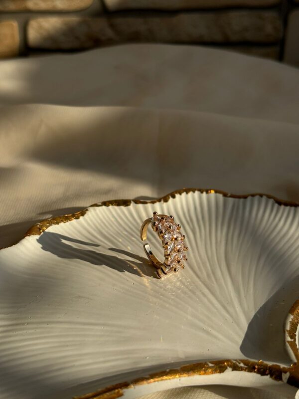 Leaf Stone Ring - Image 3
