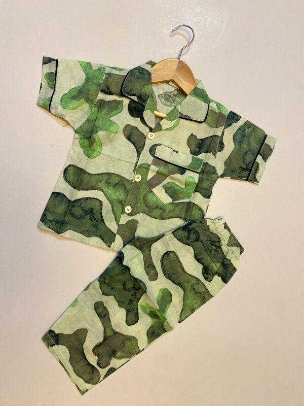 Cotton Half Sleeves Nightsuit