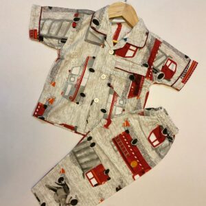 Cotton Half Sleeves Nighsuit