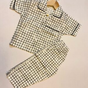 Cotton Half Sleeves Nightsuit