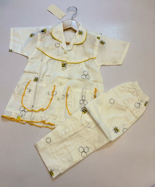 Cotton Half Sleeves Nightsuit