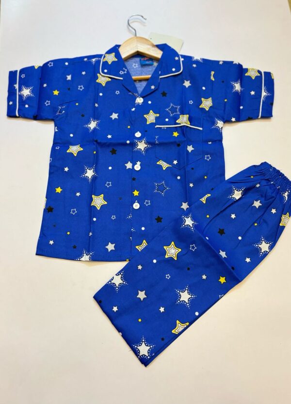 Cotton Half Sleeves Nightsuit
