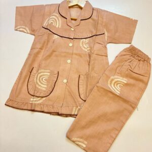 Cotton Half Sleeves Nightsuit