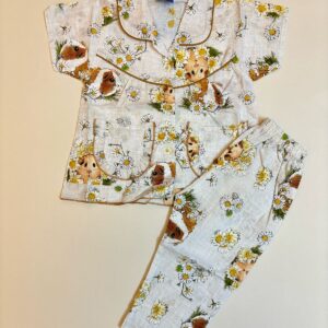 Cotton Half Sleeves Nightsuit