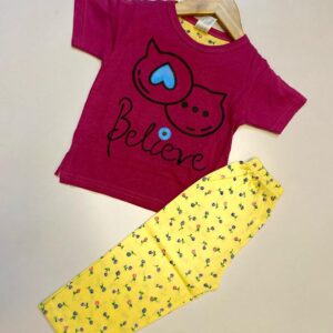 Half Sleeves Nightsuit