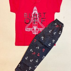 Half Sleeves Nightsuit