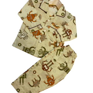 Full Sleeves Cotton Nightsuit
