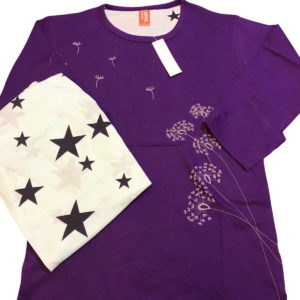 Full Sleeves Ladies Nightsuit