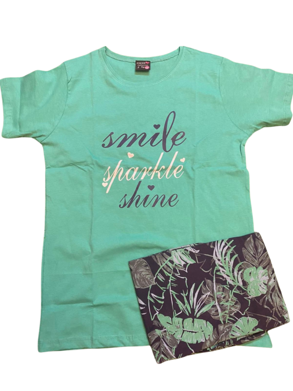 Half Sleeves Ladies Nightsuit