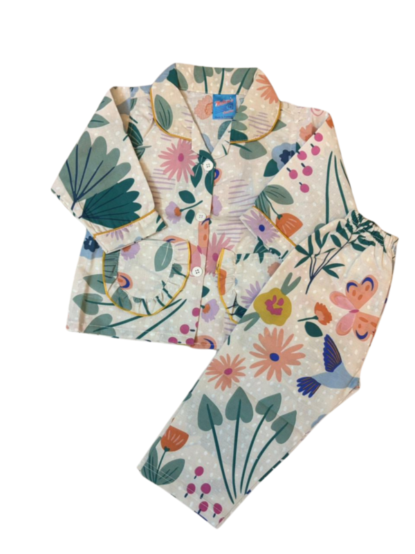 Full Sleeves Cotton Nightsuit