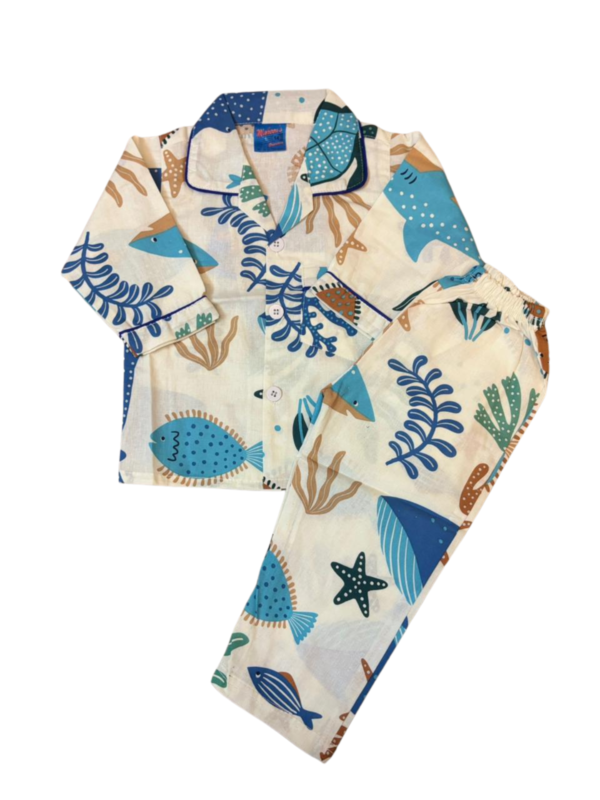 Full Sleeves Cotton Nightsuit