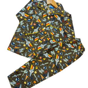 Full Sleeves Cotton Nightsuit