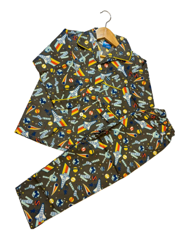 Full Sleeves Cotton Nightsuit