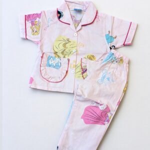 Cotton Half Sleeves Nightsuit