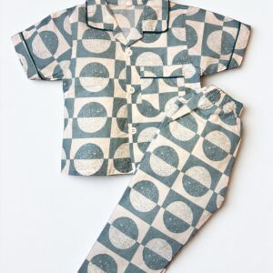 Cotton Half Sleeves Nightsuit