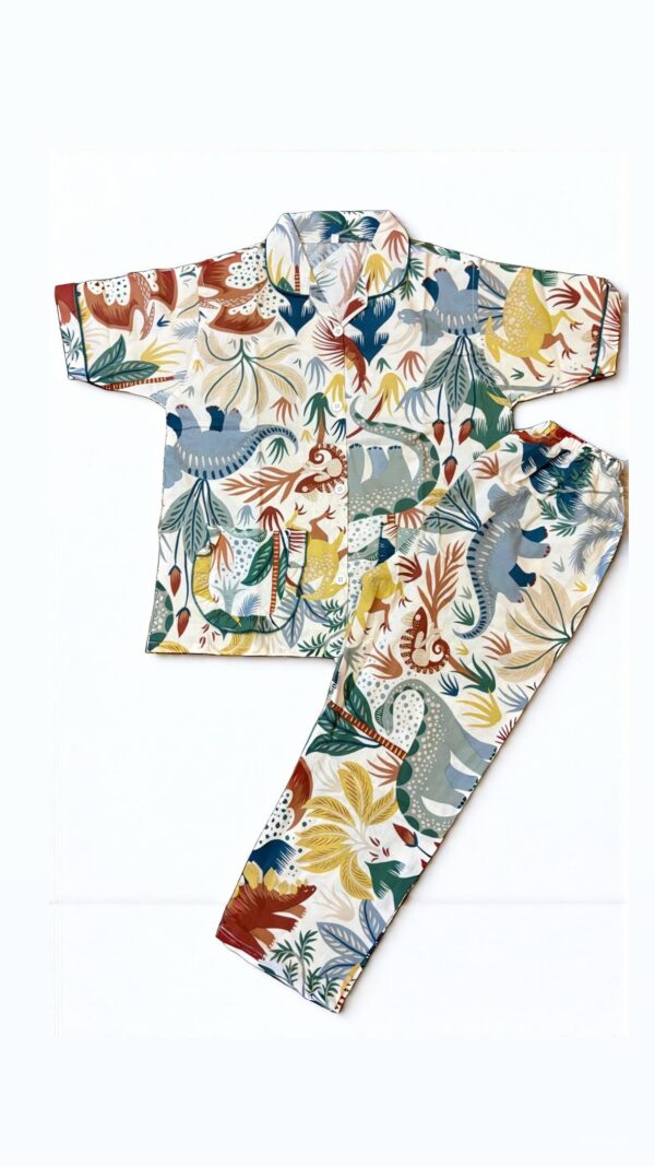 Cotton Half Sleeves Nightsuit