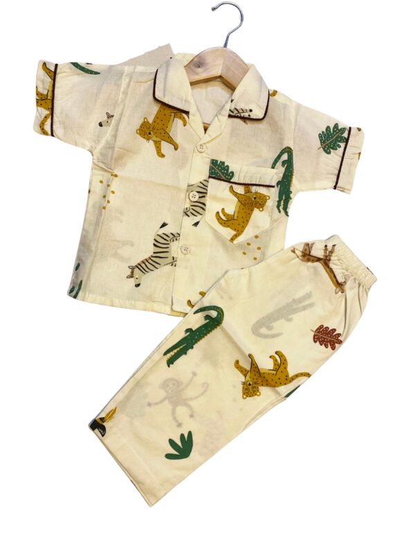 Cotton Half Sleeves Nightsuit