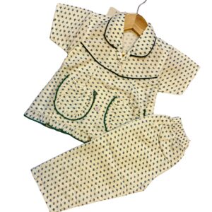 Cotton Half Sleeves Nightsuit