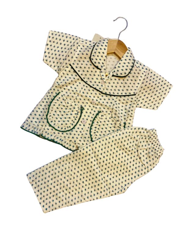 Cotton Half Sleeves Nightsuit