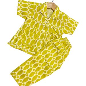 Cotton Half Sleeves Nightsuit