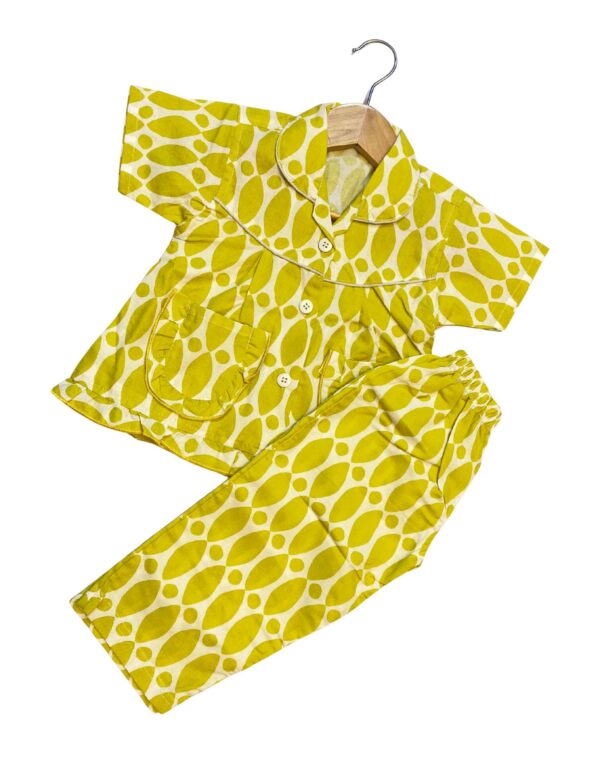 Cotton Half Sleeves Nightsuit