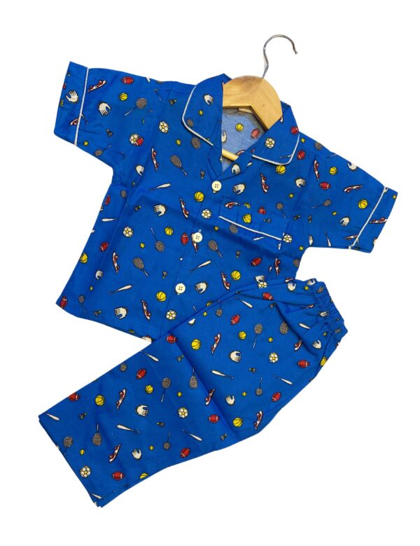 Cotton Half Sleeves Nightsuit