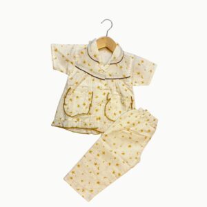 Cotton Half Sleeves Nightsuit