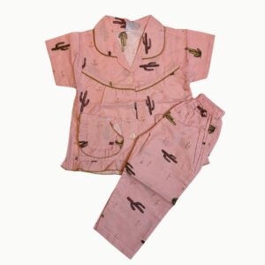 Cotton Half Sleeves Nightsuit