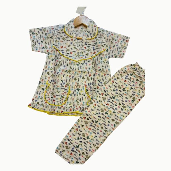 Cotton Half Sleeves Nightsuit