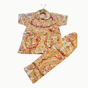 Cotton Half Sleeves Nightsuit
