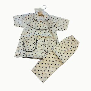 Cotton Half Sleeves Nightsuit