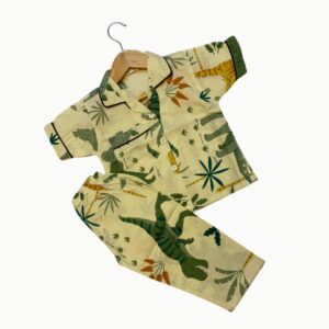 Cotton Half Sleeves Nightsuit
