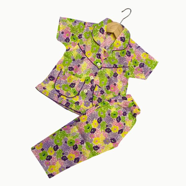 Cotton Half Sleeves Nightsuit
