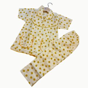 Cotton Half Sleeves Nightsuit