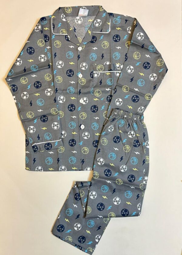 Full Sleeves Cotton Nightsuit