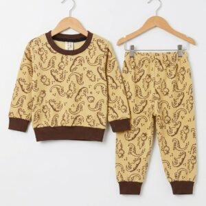 Brown Dino Sweatsuit