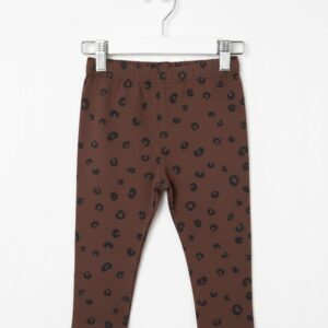 Brown Cheetah Print Tights (TS-22)