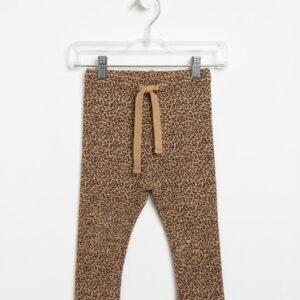 Light Brown Chetah Print Tights (TS-25)
