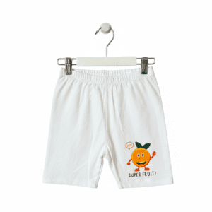White Orange Play Shorts - Wonder Nation