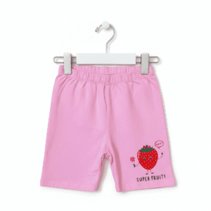 Pink Strawberry Play Shorts - Wonder Nation
