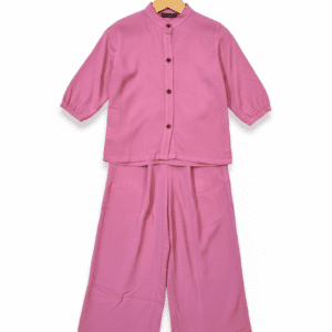 Plain Pink Co-ord Set (03)