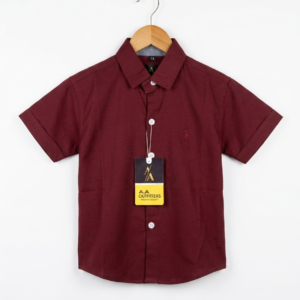 Maroon Cotton Polo Shirt (04)