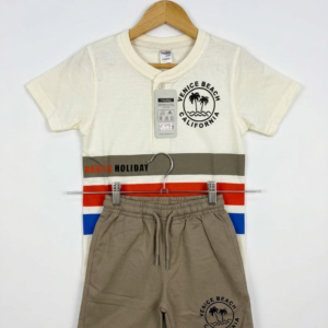 Cream Brown Suit (SS-13)