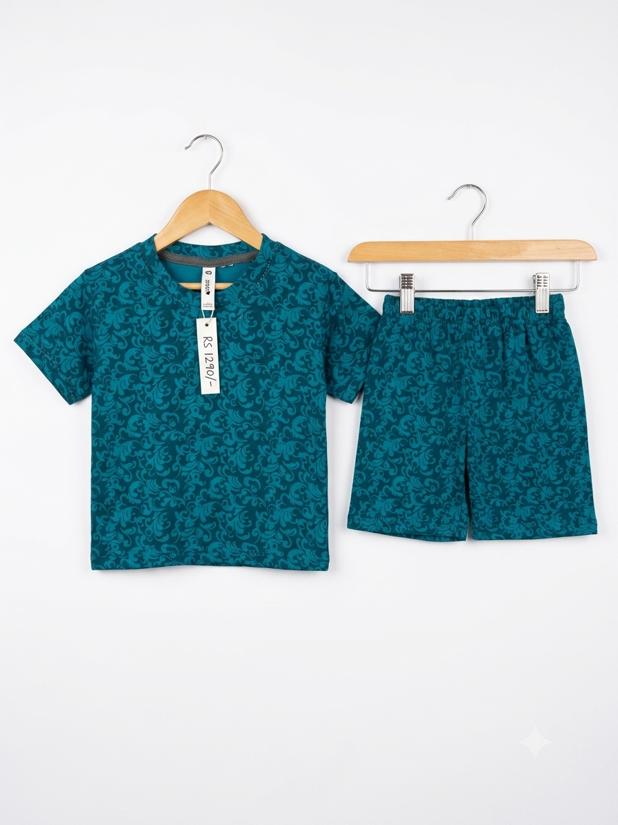 Green Floral Suit (0-11)