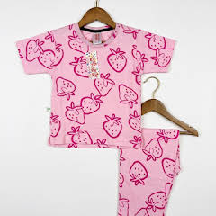 Jersey Half Sleeves Nightsuit (HNS-81)