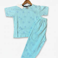 Jersey Half Sleeves Nightsuit (HNS-80)