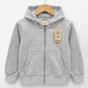 Grey Fleece Hoodie (FH-03)