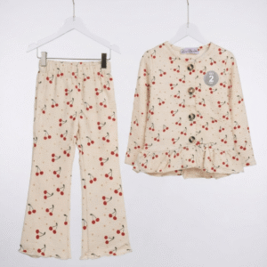 Offwhite Cherry Soft Jersey Suit